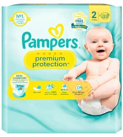 Pampers Premium Protection Maat 2 Luiers Pampers Premium Protection Maat 2 Luiers