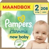 Pampers - Harmonie - Maat 2 - Maandbox - 208 stuks