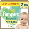 Pampers - Harmonie - Maat 2 - Mega Maandbox - 312 stuks
