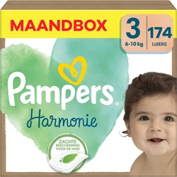 Pampers - Harmonie - Maat 3 - Maandbox - 174 stuks Pampers - Harmonie - Maat 3 - Maandbox - 174 stuks