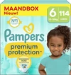 Pampers - Premium Protection - Maat 6 - Maandbox - 114 luiers