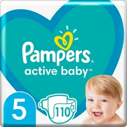 Pampers Active Baby-Dry maat 5 - 110 lueirs Pampers Active Baby-Dry maat 5 - 110 lueirs