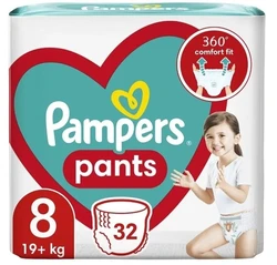 Pampers Baby-Dry maat 8 - 32 luiers