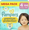 Pampers - Premium Protection - Maat 4 - Mega Pack - 100 luiers 