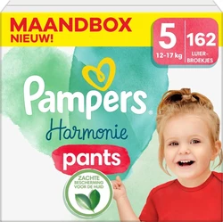Pampers - Harmonie Pants - Maat 5 - Maandbox - 162 stuks Pampers - Harmonie Pants - Maat 5 - Maandbox - 162 stuks