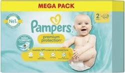 Pampers Premium Protection luiers - maat 2 - 342 luiers Pampers Premium Protection luiers - maat 2 - 342 luiers