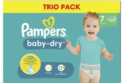 Pampers Baby-Dry maat 7 93 luiers