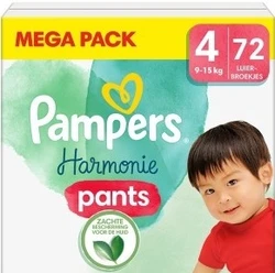 Pampers Haromnie Pants maat 4 met 74 luierbroekjes Pampers Haromnie Pants maat 4 met 74 luierbroekjes