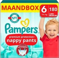 Pampers Premium Protection Pants Maat 6 - 180 Luierbroekjes Pampers Premium Protection Pants Maat 6 - 180 Luierbroekjes