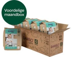 BAMBO Nature Luierbroekjes - Maat 4 (7-12 kg) - 100 stuks Maandbox BAMBO Nature Luierbroekjes - Maat 4 (7-12 kg) - 100 stuks Maandbox