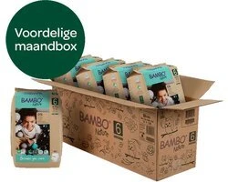 BAMBO Nature Luierbroekjes - Maat 6 (18+ kg) - 90 stuks Maandbox BAMBO Nature Luierbroekjes - Maat 6 (18+ kg) - 90 stuks Maandbox