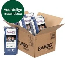 BAMBO Nature Dreamy Nachtbroekjes 8-15 jaar (35-50 kg) - 60 stuks Maandbox BAMBO Nature Dreamy Nachtbroekjes 8-15 jaar (35-50 kg) - 60 stuks Maandbox