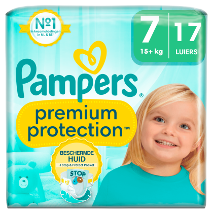 Pampers Premium Protection Pants maat 7 17 stuks Pampers Premium Protection Pants maat 7 17 stuks