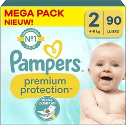 Pampers - Premium Protection - Maat 2 - 90 stuk Pampers - Premium Protection - Maat 2 - 90 stuk