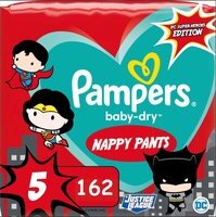 Pampers Baby-Dry Pants maat 5 - 162 luiers Pampers Baby-Dry Pants maat 5 - 162 luiers