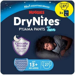 Huggies DryNites Boy maat 13+ - 27 luiers Huggies DryNites Boy maat 13+ - 27 luiers