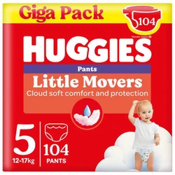 Huggies Little Movers Pants Maat 5 - 104 luiers Huggies Little Movers Pants Maat 5 - 104 luiers