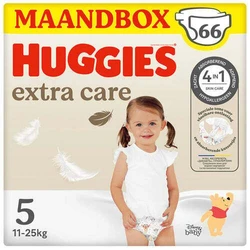 Huggies Extra Care Maat 5 - 66 luiers Huggies Extra Care Maat 5 - 66 luiers