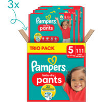 Pampers Baby-dry pants 5 trio pack Pampers Baby-dry pants 5 trio pack