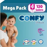 Confy Premium - Maat 4 - 120 luiers