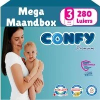Confy Premium - Maat 3 - 280 luiers