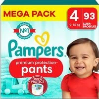 Pampers - Premium Protection Pants - Maat 4 - Mega Pack - 93 stuks Pampers - Premium Protection Pants - Maat 4 - Mega Pack - 93 stuks