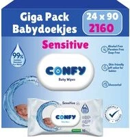 Confy Sensitive Billendoekjes - 24 x 90 Stuks