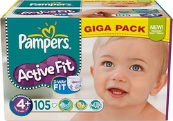 Pampers Active Fit maat 4+ Pampers Active Fit maat 4+