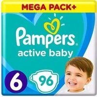Pampers Active Baby-Dry maat 6 - 96 luiers Pampers Active Baby-Dry maat 6 - 96 luiers