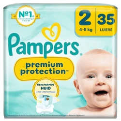 Pampers Premium Protection Maat 2 - 35 Luiers Pampers Premium Protection Maat 2 - 35 Luiers