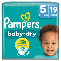Pampers Baby-Dry maat 5 - 19 stuks