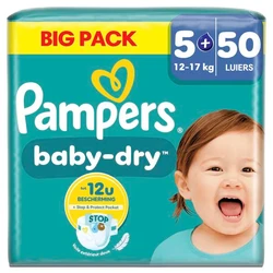 Pampers Baby-Dry Maat 5+ Luiers