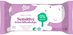 Etos Lotion Billendoekjes Sensitive (1x80)
