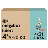 Etos Woezel & Pip Luiers Maxi+ Maat 4+ - 124 luiers