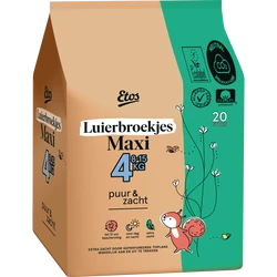 Etos Puur & Zacht Luierbroekjes Maat 4 Maxi 8-15 kg 20 stuks Etos Puur & Zacht Luierbroekjes Maat 4 Maxi 8-15 kg 20 stuks