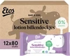 Etos Baby Lotion Sensitive Billendoekjes - 960 stuks (12 x 80 stuks)