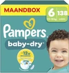 Pampers - Baby Dry - Maat 6 - Maandbox - 138 Stuks