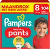 Pampers - Baby Dry Pants - Maat 8 - Maandbox - 104 luierbroekjes