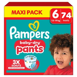Pampers Baby-Dry Pants maat 6 - 74 luiers Pampers Baby-Dry Pants maat 6 - 74 luiers
