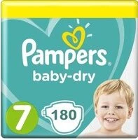 Pampers Baby Dry Maat 7 - 180 Stuks