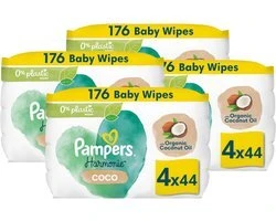 Pampers Harmonie Coco - 16 x 44 babydoekjes