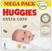 Huggies Extra Care Maat 1 Luiers 160 Huggies Extra Care Maat 1 Luiers 160