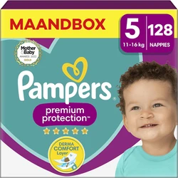 Pampers - Premium Protection - Maat 5 - 128 luiers Pampers - Premium Protection - Maat 5 - 128 luiers