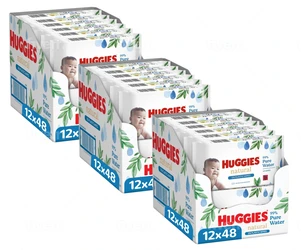 Huggies - Natural - 36 x 48 billendoekjes