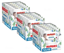 Huggies - Natural - 36 x 48 billendoekjes