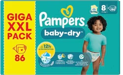 Pampers Baby-Dry Maat 8 Luiers