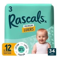 Rascal + Friends Maat 3 Premium - 34 Luiers