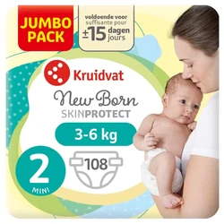 Kruidvat Newborn Jumbo pak 2 108 luiers