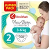 Kruidvat Newborn Jumbo pak 2 108 luiers
