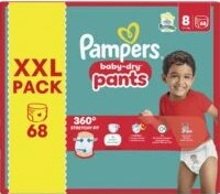 Pampers Baby-dry pants XXL-pack maat 8 Pampers Baby-dry pants XXL-pack maat 8